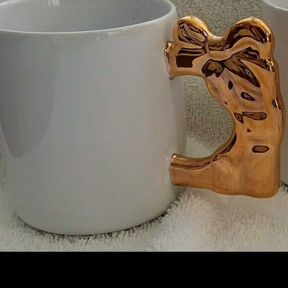 3 Holidfay Christmas Mugs VTG Metropolitan Museum of Art NYC NIB NEW Box - Picture 1 of 8